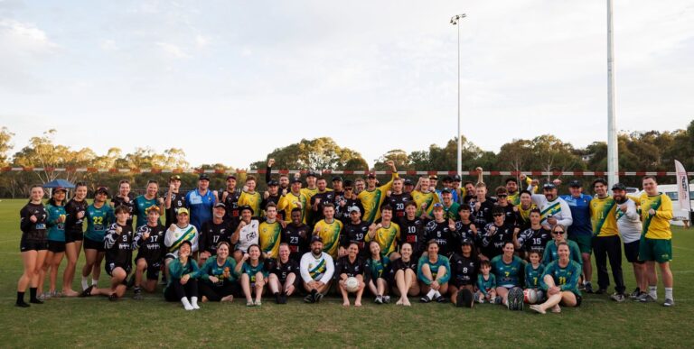 2026 Trans-Tasman Fistball Championship at King Lloyd Reserve, Newtown. 25th April, 2026.