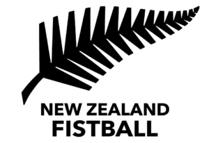 NZ Fistball Association Logo Black
