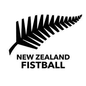 NZ Fistball Association Logo Black